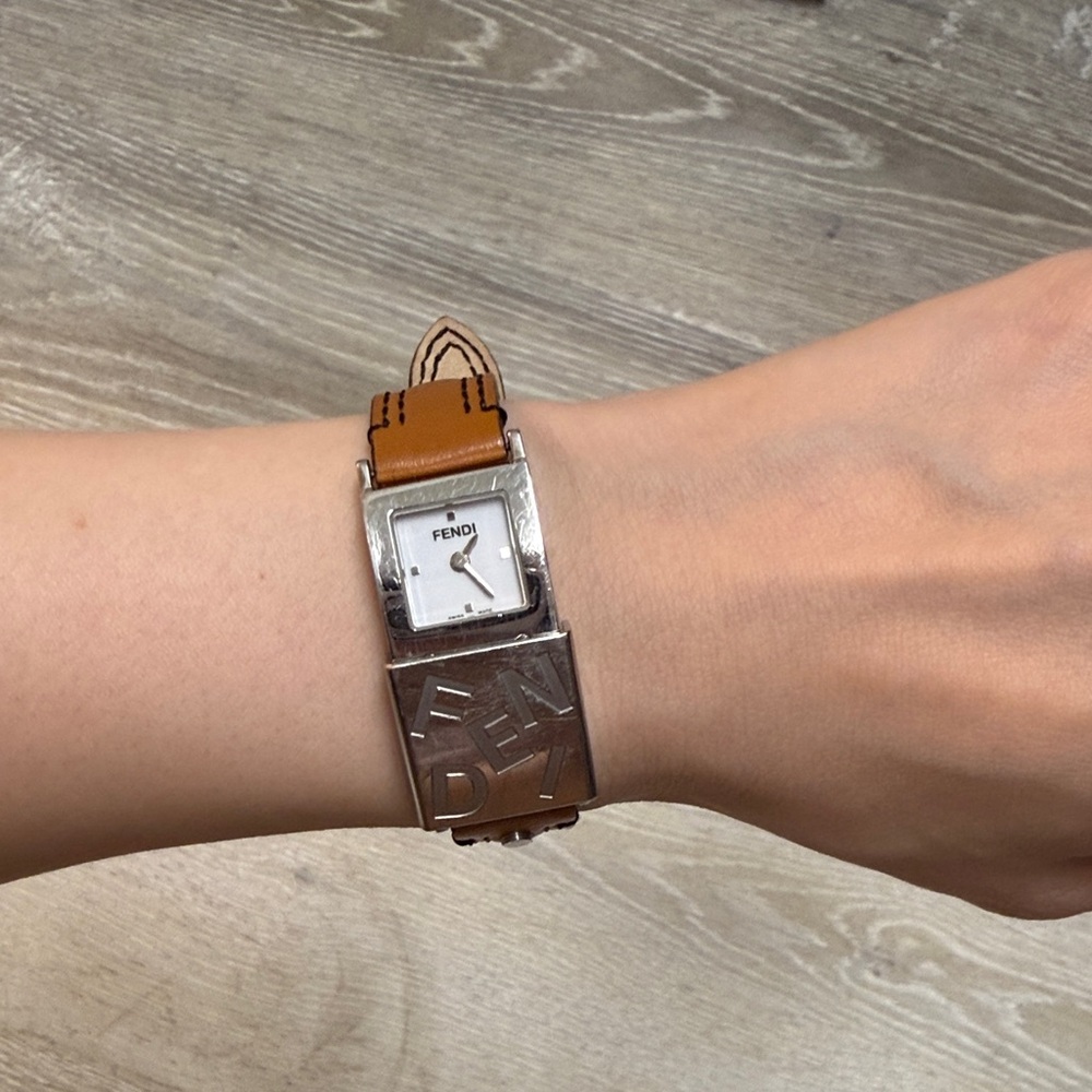 Fendi double faced watch